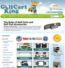 featured golf cart accessories dealer