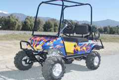 custom golf cart