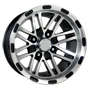 12 inch golf cart black spider wheel