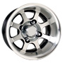 10 inch golf cart black spider wheel