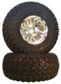 10 inch offroad golf cart wheel and tire