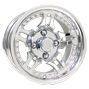 12 inch golf cart chrome supernova wheel