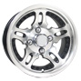 12 inch golf cart black supernova wheel