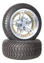 12 inch golf cart wheel and tire