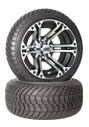 12 inch golf cart wheel and tire