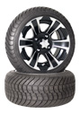 12 inch golf cart wheel and tire