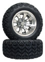 12 inch off road golf cart spider wheel