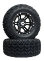 12 inch off road golf cart black ss212 wheel