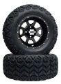 12 inch off road golf cart black ss108b wheel