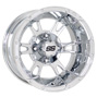 12 inch golf cart chrome ss112 wheel