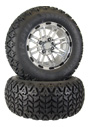 12 inch off road golf cart wheel and tire