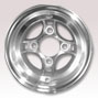 8 inch golf cart polished wheel