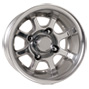 10 inch golf cart polished spider wheel
