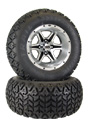 12 inch off road golf cart wheel and tire