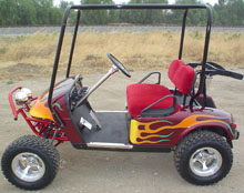 custom ez-go golf cart