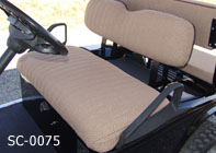 ez-go tan seat cover