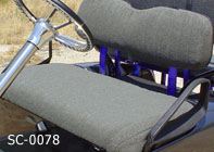 ez-go charcoal seat cover