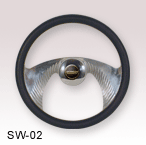 golf cart billet typhoon steering wheel
