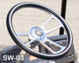 billet golf cart steering wheel